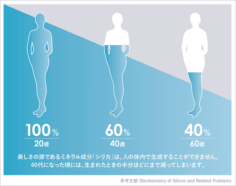 Point3 『シリカ』は、体内で生成できない