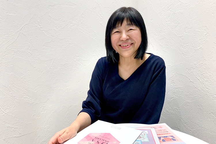 インタビューの様子